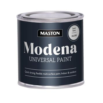 Modena Maston alkydimaali 250 ml Tummanharmaa