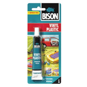 Liimasetti BISON Vinyl Plastic Kirkas 25 ml