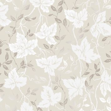 Kuitutapetti Sandudd Rantaniitty Viinimarja Vaalea Beige