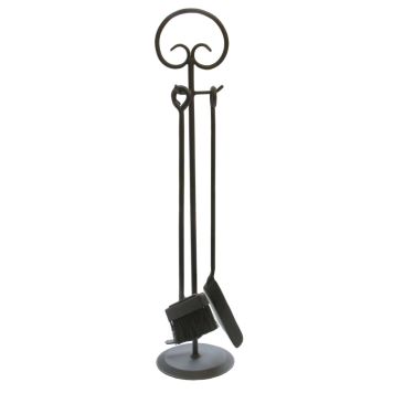 Takkasetti A-iron 3- osainen