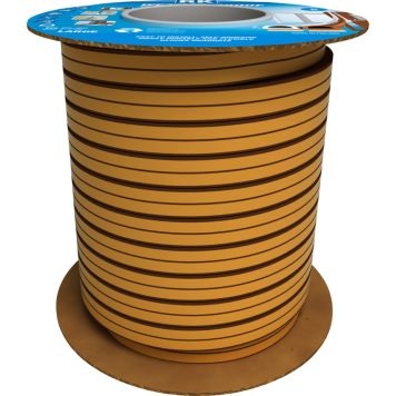 Ikkuna- ja ovitiiviste RK D-profiili Ruskea 100 m