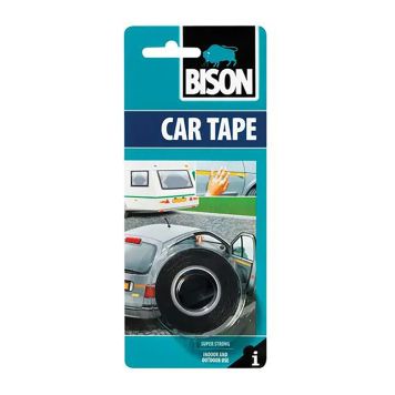 Autoteippi Bison Musta 1,5m