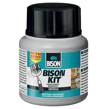 Kontaktiliima Bison Kit Brush Ruskea 125 ml