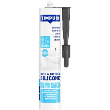 Silikonimassa Timpuri Bath & Kitchen 310 ml, eri värejä