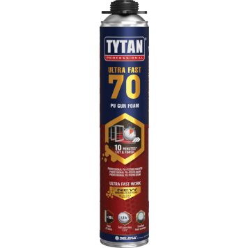 PU-pistoolivaahto Tytan Ultra Fast 70 870 ml