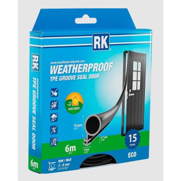 Uratiiviste oviin RK musta 10 mm x 6 m