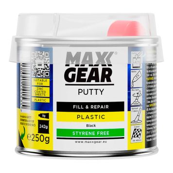 Muovikitti Maxx Gear musta 250 g