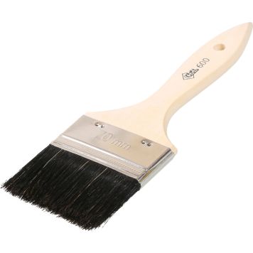 Tasottaja C.E.Lindgren Musta 70 mm Luonnonharjas