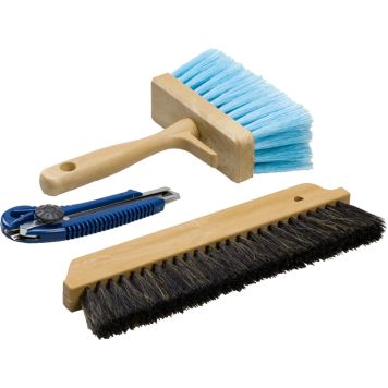 Tapetointisetti harjalla C.E. Lindgren