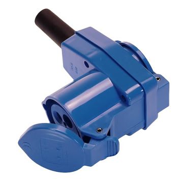 Caravan voimajatkopistorasia Opal IP44 Sininen