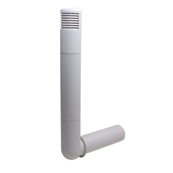 Tuuletuspaalu Vilpe Ross 125 vaaleanharmaa