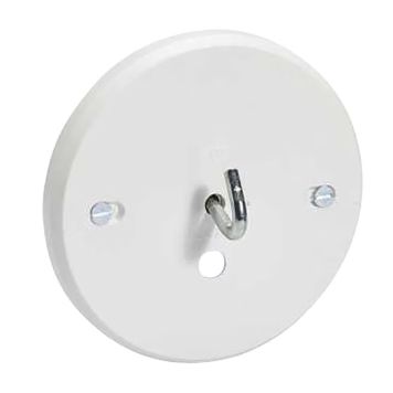 Ripustuskansi Opal RRK 1 D70-78MM IP20 Valkoinen Ø78 mm