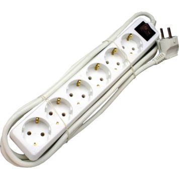 Jatkojohto Opal 6-Os 1,5 M Kytkimellä