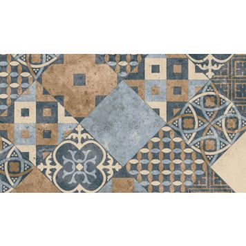 Vinyylimatto Tarkett Iconik 260D Zaragoza Tile Indigo 2 m