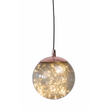 LED-koristevalo Airam Tirandi smoke Ø 20 cm