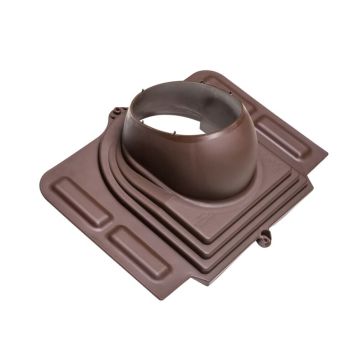 Peltikaton Läpivienti Vilpe Ruskea