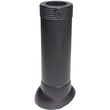 Tuuletusputki Vilpe Eristetty 110 Musta