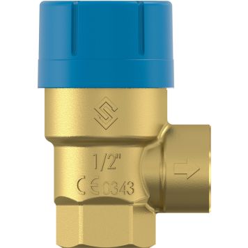 Varoventtiili Flamco Prescor 1/2 - 10 Bar SK MS