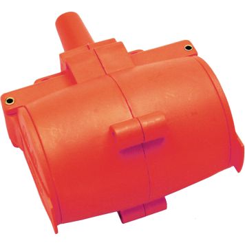 Jatkopistorasia Opal Punainen 2-osainen IP44