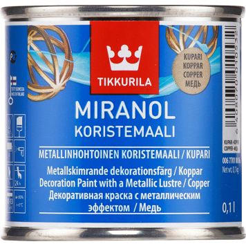 Koristemaali Tikkurila Miranol Kupari 0,1 l