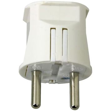 Pistotulppa Opal 16A 0-sarja IP20 Valkoinen