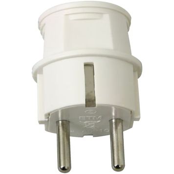 Pistotulppa Opal 16A IP20 Valkoinen