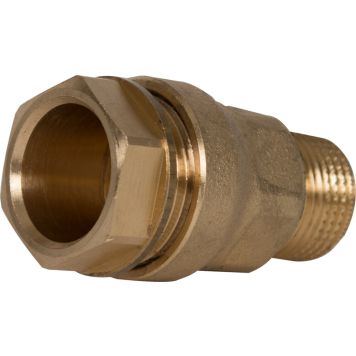 Muoviputken liitin Opal UK 1/2 x20 mm mm MS