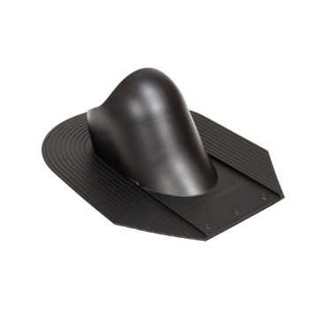 Kattoläpivienti HS Vilpe Huopa/Slate Musta