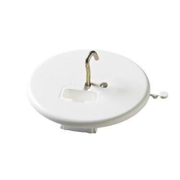 Valaisinripustuskansi ABB AKK14P Valkoinen Ø112 mm