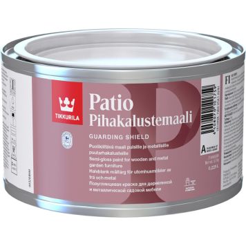 Pihakalustemaali Tikkurila Patio Valkoinen Puolikiiltävä