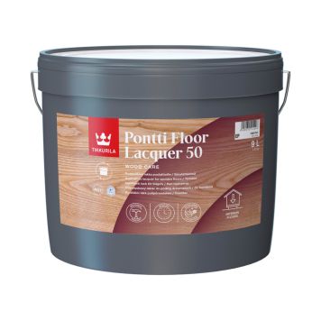 Puulattialakka Tikkurila Pontti Floor Lacquer 50 9 l