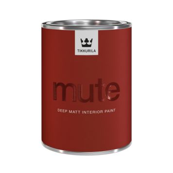 Sisustusmaali Tikkurila Mute valkoinen