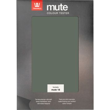 Tarravärimalli Tikkurila Mute 18 Verdalis