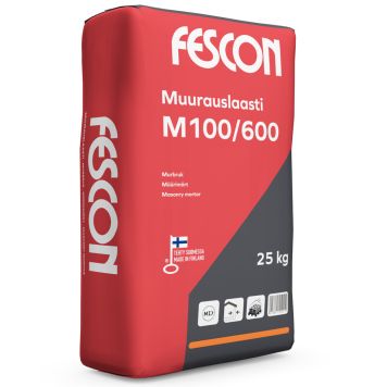Muurauslaasti Fescon M 100/600 25 kg