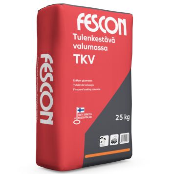 Tulenkestävä valumassa Fescon TKV 25 kg