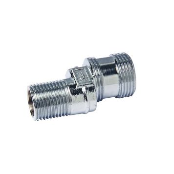 Epäkeskoliitin Opal Erikoismessinki 1/2" x 3/4" x 10 mm 2 kpl/pss