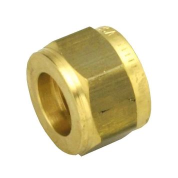 Puserrusliittimen mutteri Opal Messinki 12 mm