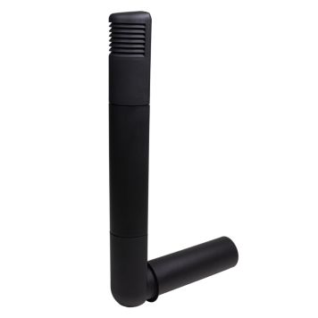 Tuuletuspaalu Vilpe Ross 125 musta