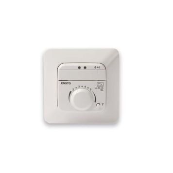 Lattiatermostaatti Ensto Valkoinen 8,5 cm