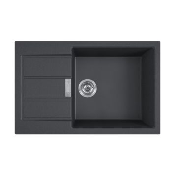 Komposiittiallas Franke Sirius 2 Sir 611-78 XL Musta