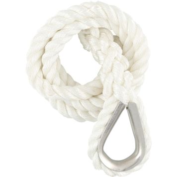 Kiinnitysköysi riipputuoliin valkoinen