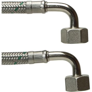 Kytkentäletku Opal Soft-Pex 1 m 1/2" x 1/2"