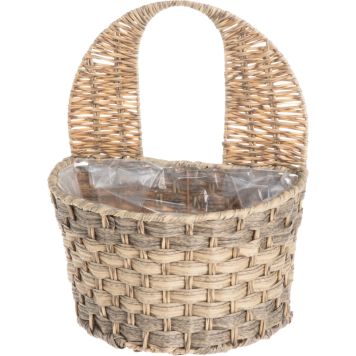 Seinäruukku Mocca puolikaari 26 x 18 x 16 cm