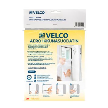 Aero ikkunasuodatin Velco 1300 x 550 mm