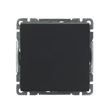 Kytkin ABB Impressivo 6 1066-885P Mattamusta 71 x71 mm