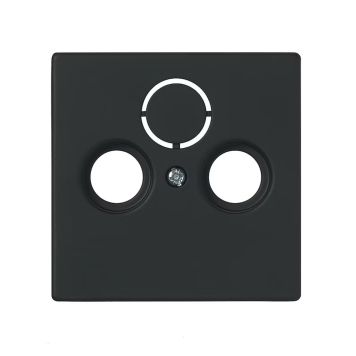 Antennipistorasia ABB Impressivo 1743A-885P Mattamusta 71 x71 mm