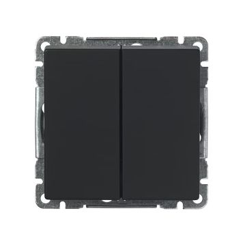 Kytkin ABB Impressivo 5 1065-885P Mattamusta 71 x 71 mm