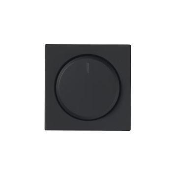 Valonsäädin ABB Impressivo LED 6523UJGL-885P Mattamusta 71 x 71 mm