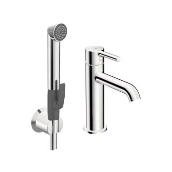 Pesuallashana Oras Optima Style 2606FH Bideellä Kromi