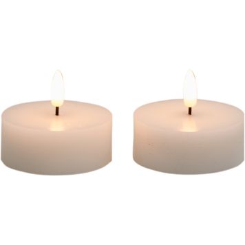 LED-kynttilä Maxi 6 cm 2 kpl